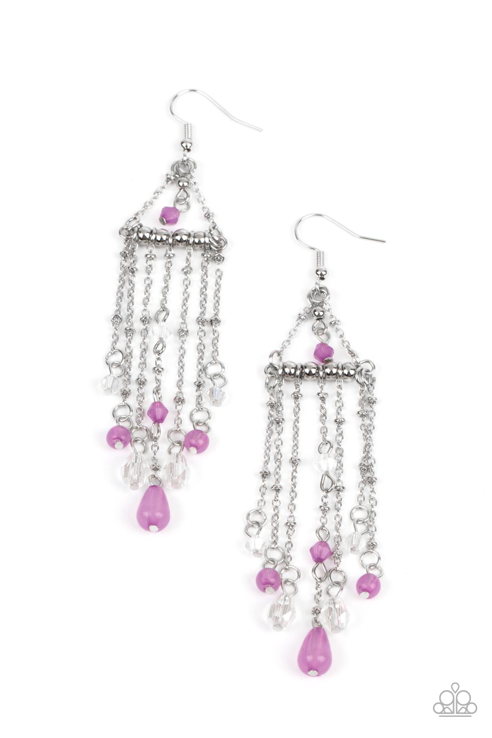 Marina Breeze Paparazzi Accessories Earrings - Purple