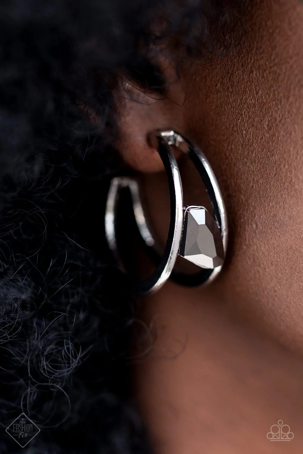 Unrefined Reverie Paparazzi Accessories Hoop Earrings