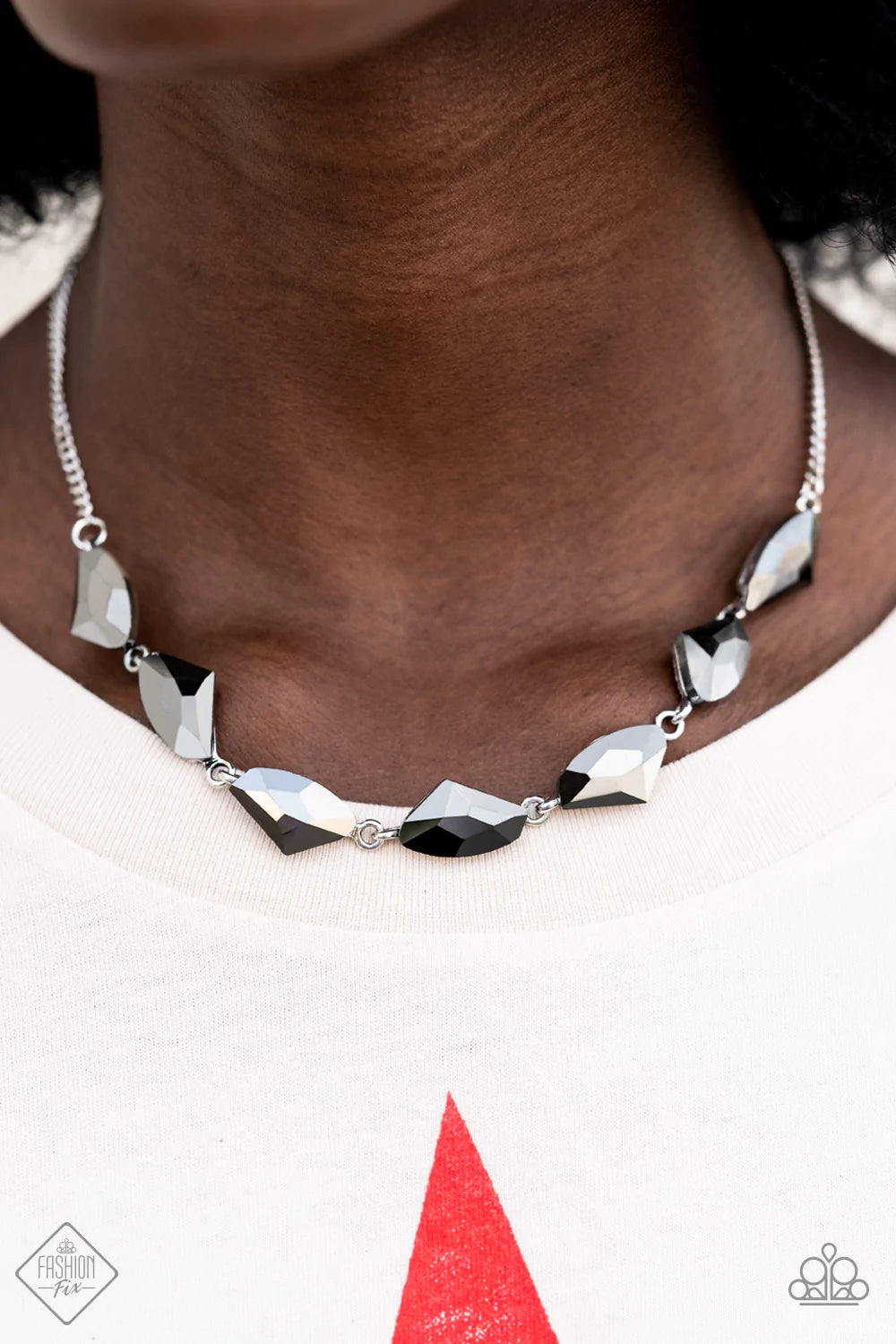 Raw Rapture Paparazzi Accessories Necklace with Earrings