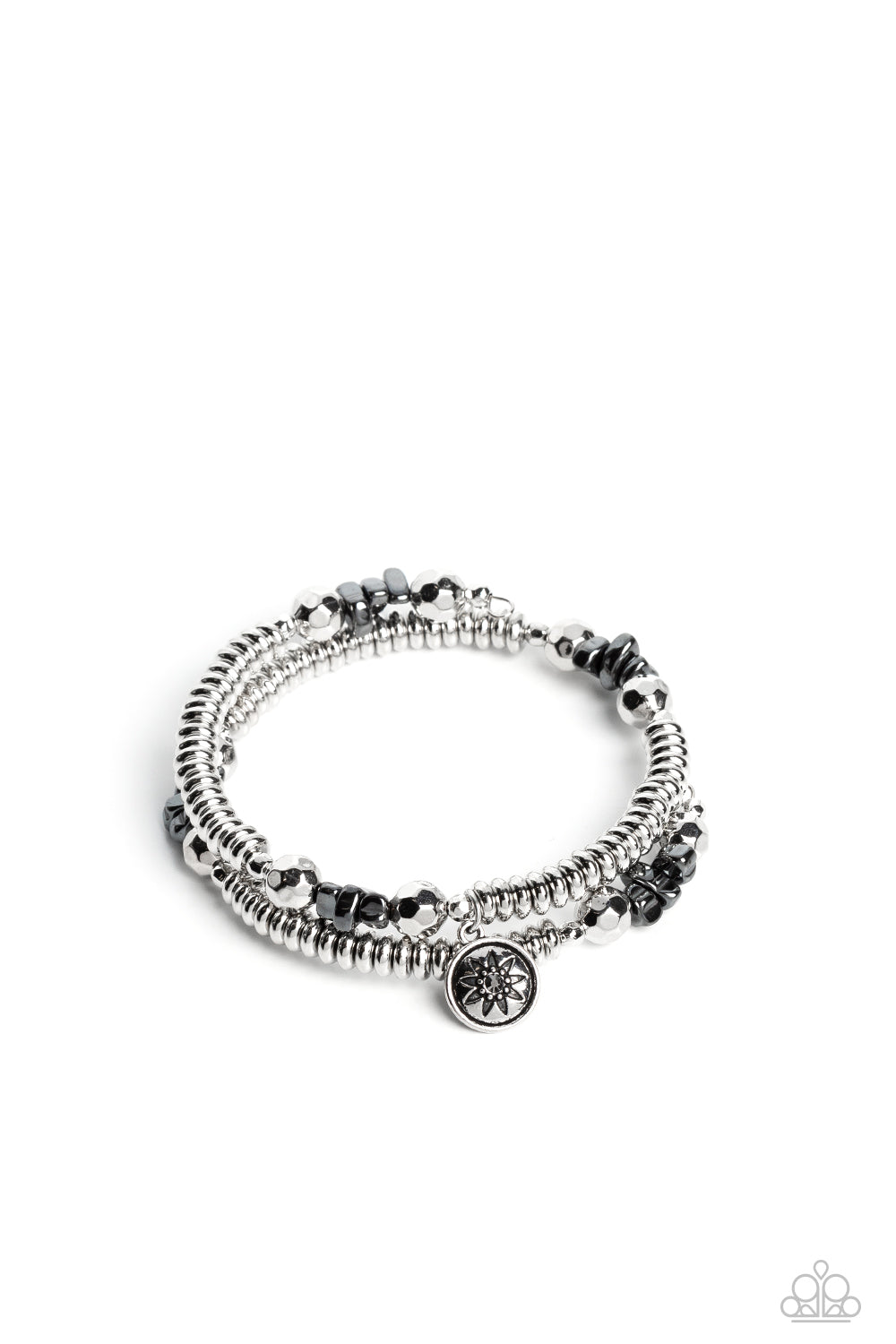 Handcrafted Heirloom Paparazzi Accessories Bracelet Silver