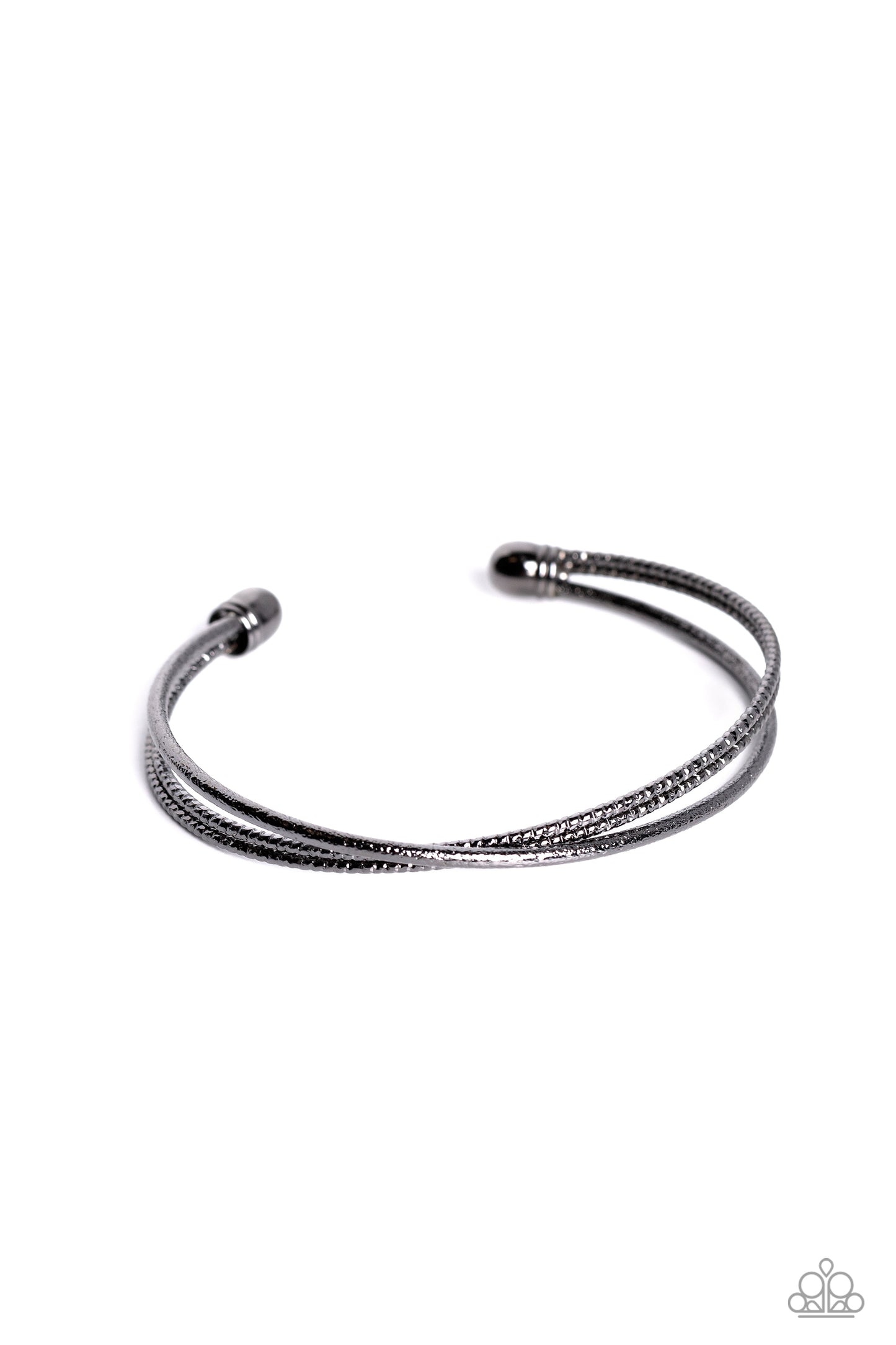 Coachella Curls Paparazzi Accessories Bracelet - Black