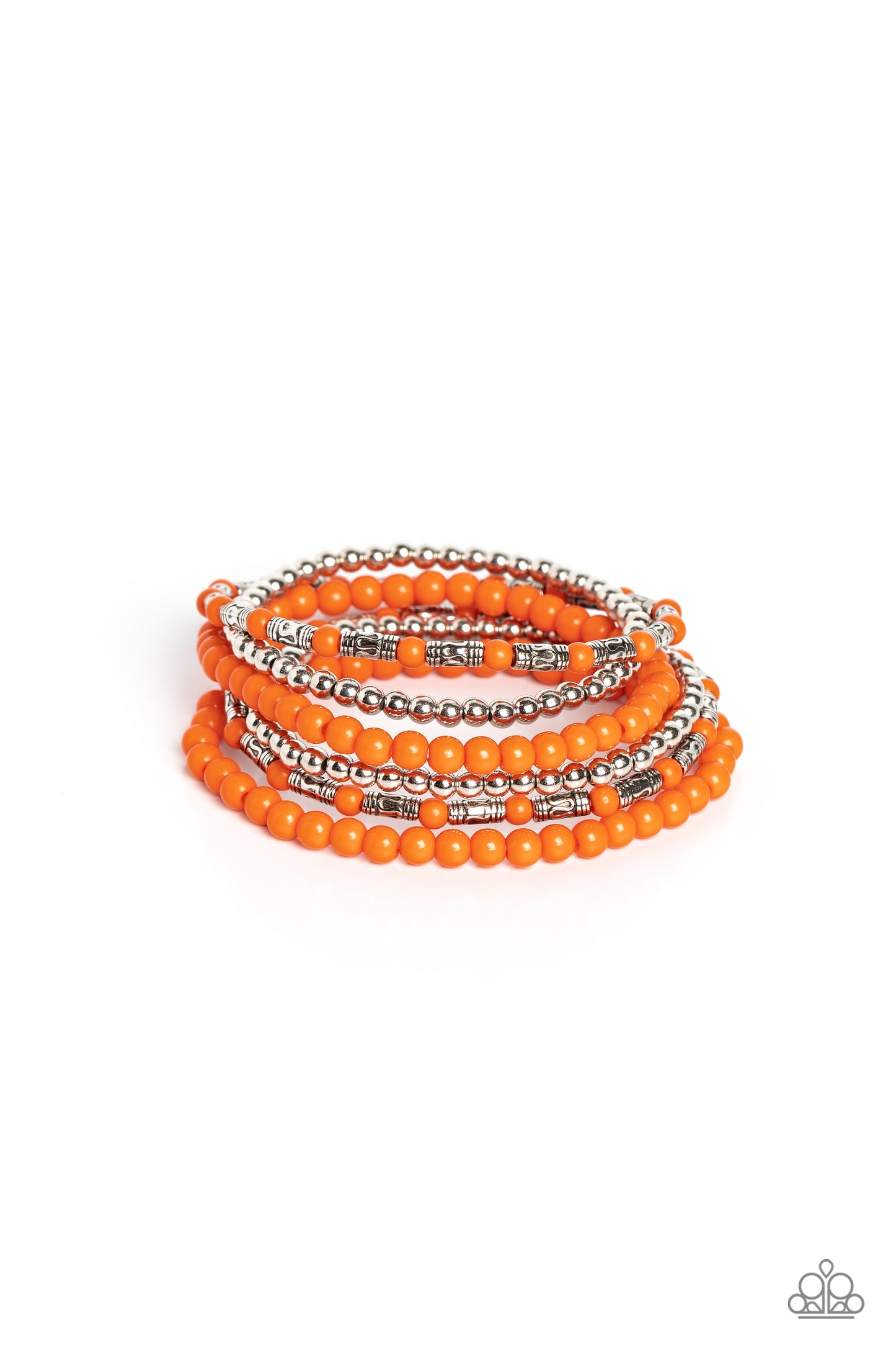 Mythical Magic Paparazzi Accessories Bracelets Orange