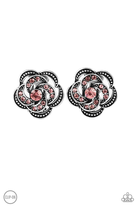 Garden Glitter Paparazzi Accessories Clip On Earrings