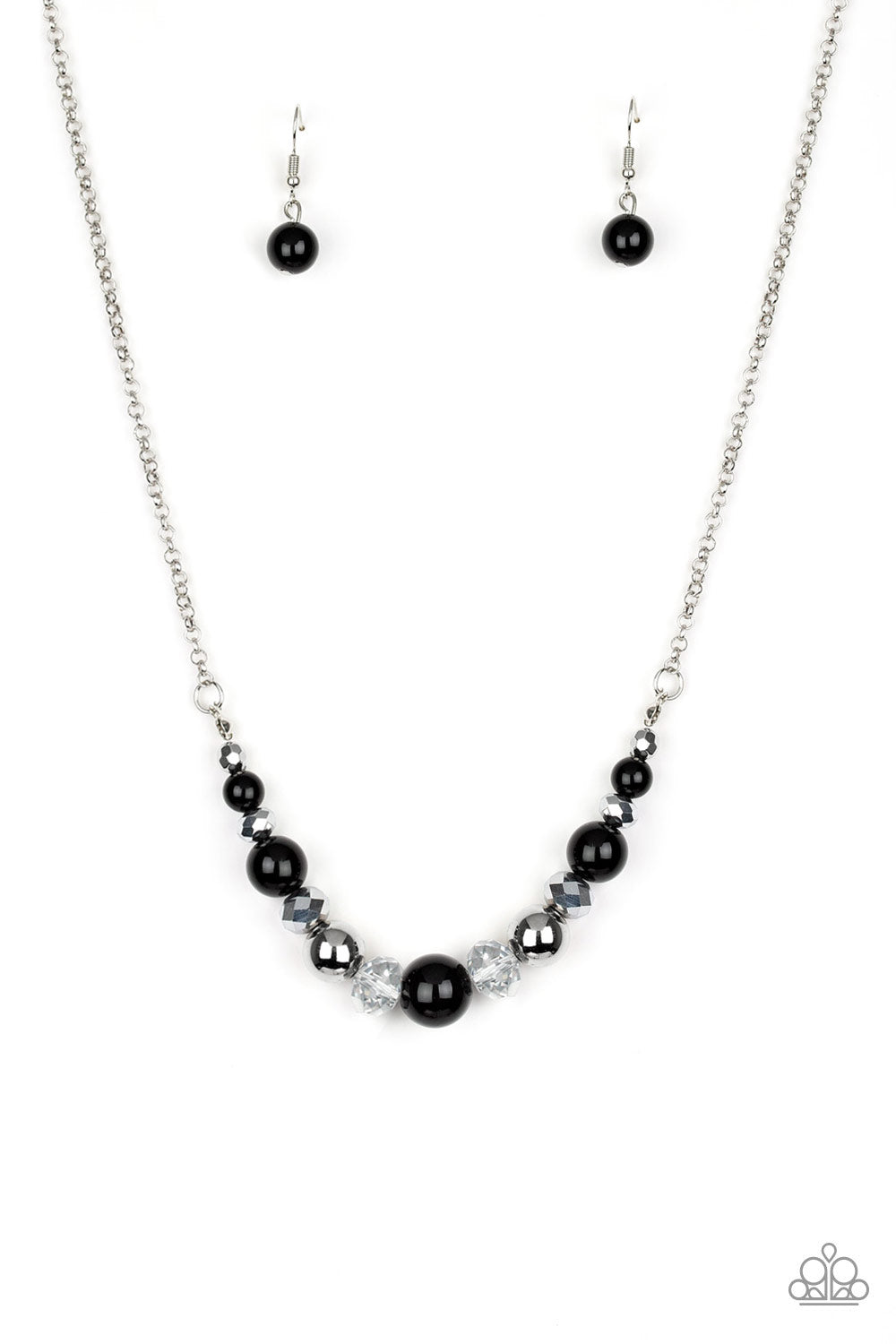 The Big Leaguer Paparazzi Accessories Necklace with Earrings