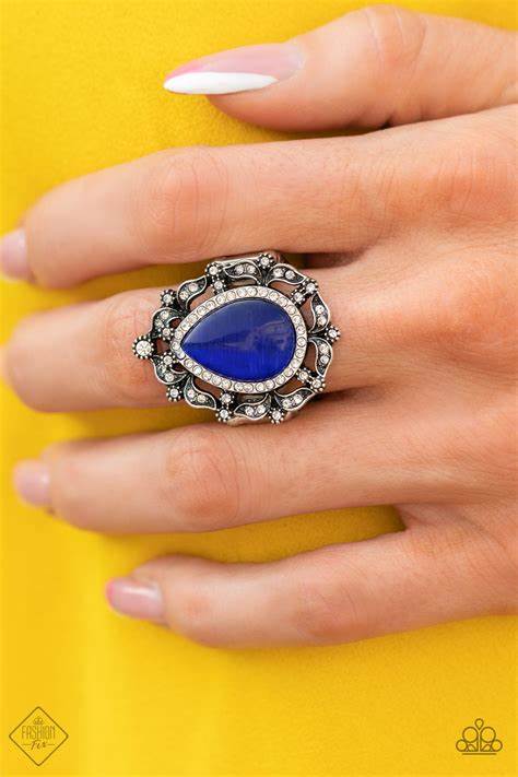 Iridescently Icy Paparazzi Accessories Ring