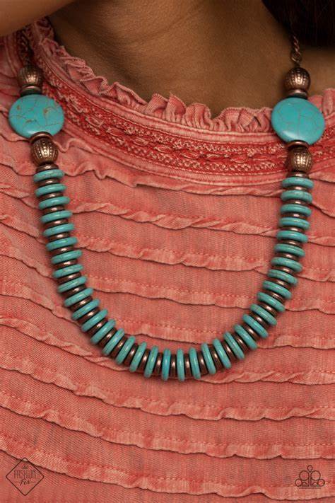 Desert Revival Paparazzi Accessories Necklace with Earrings