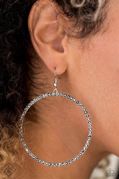 Wide Curves Ahead Paparazzi Accessories Earrings