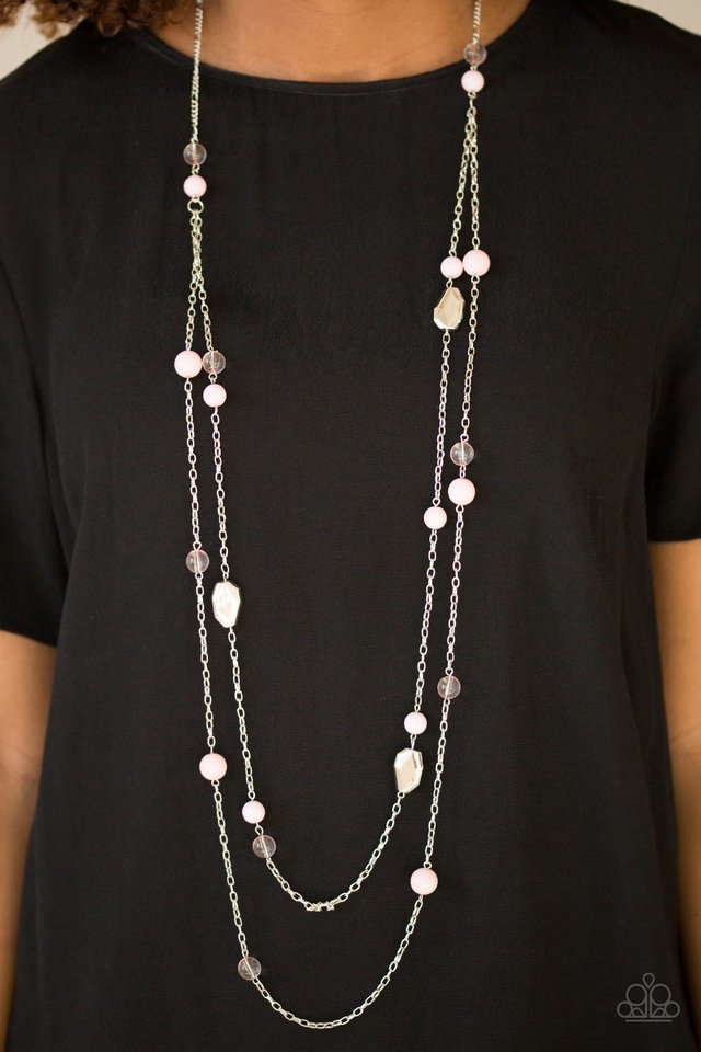 Hitting a Glow Point Necklace with Earrings