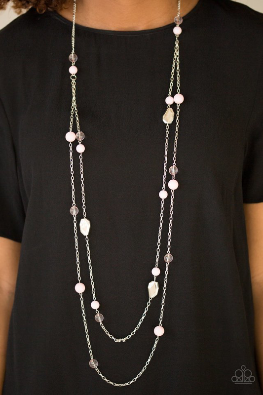 Hitting a Glow Point Necklace with Earrings