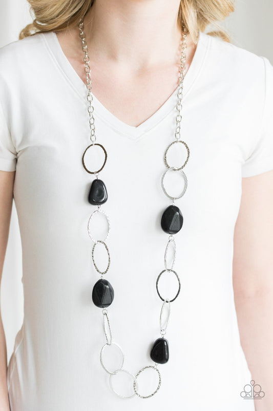 Modern Day Malibu Paparazzi Accessories Necklace with Earrings