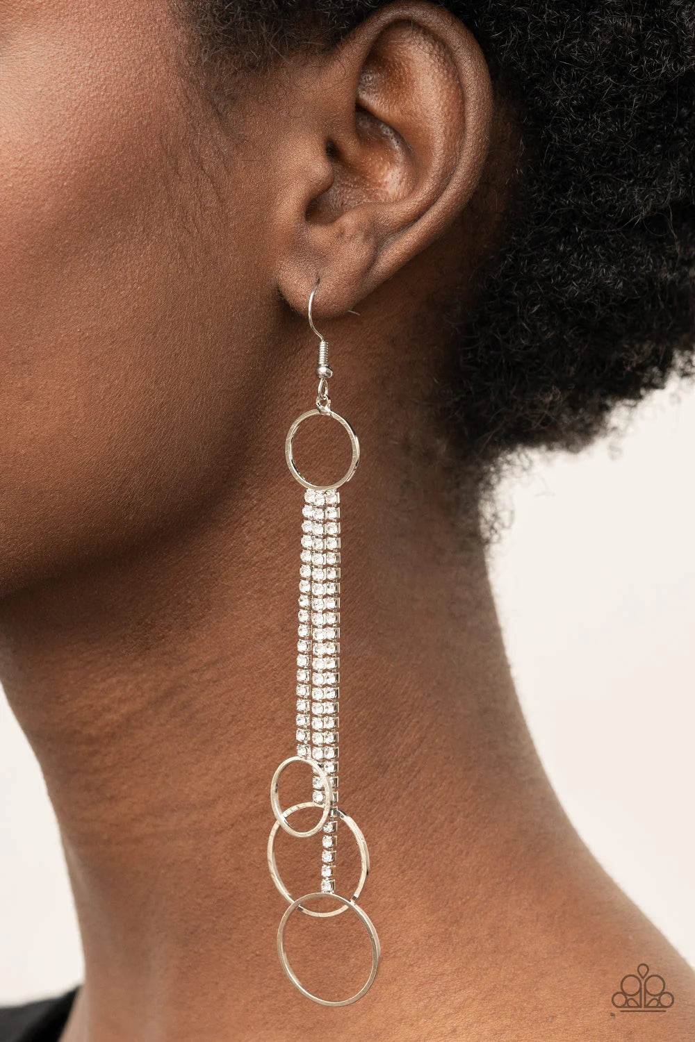 Demurely Dazzling Paparazzi Accessories Earrings