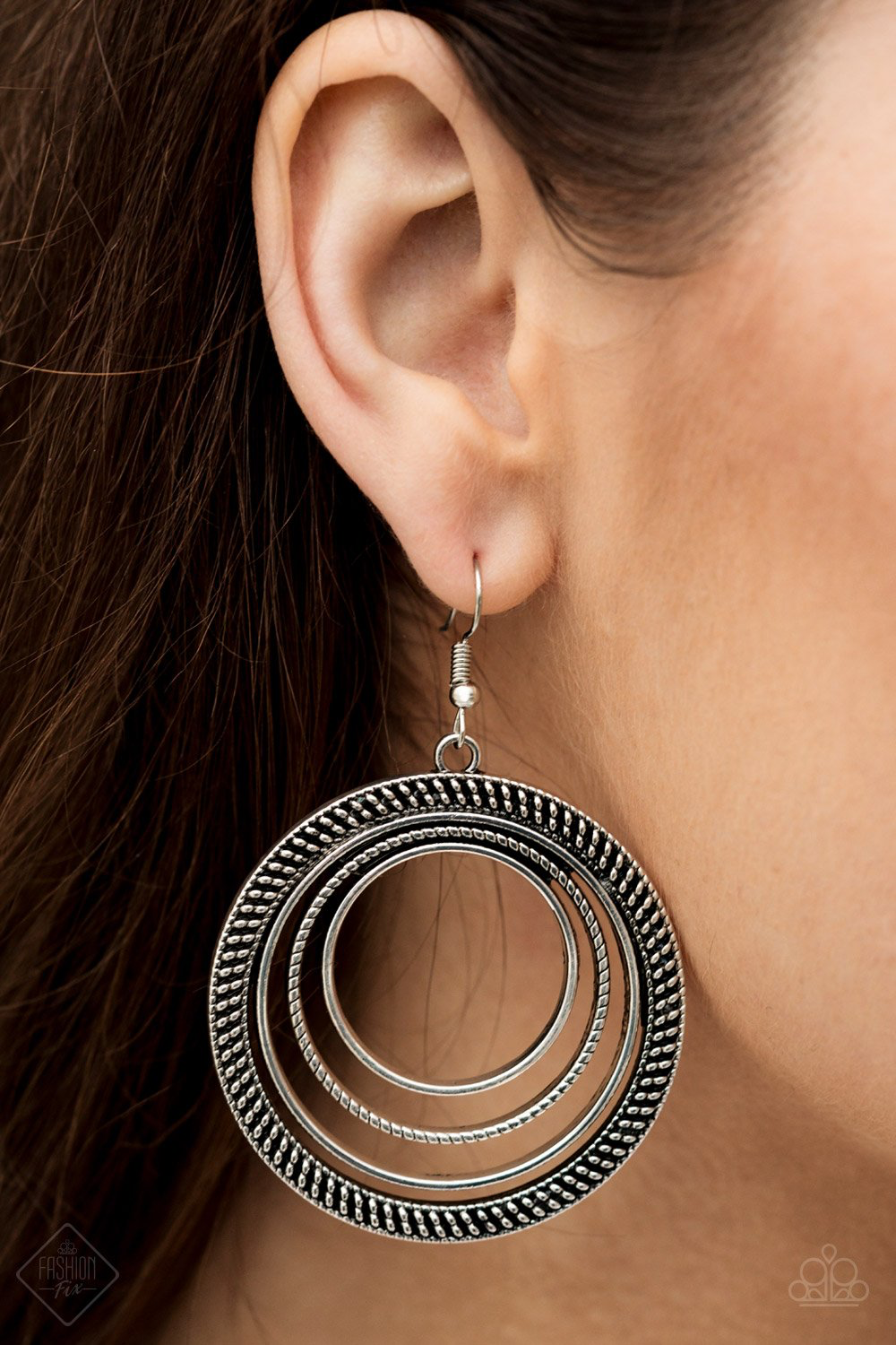 Totally Textured Paparazzi Accessories Earrings