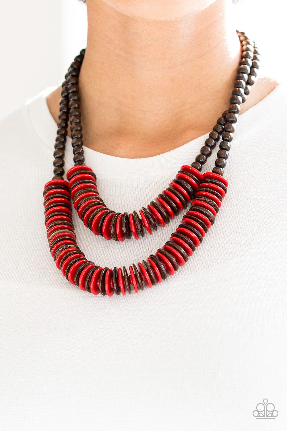 Dominican Disco Paparazzi Accessories Necklace with Earrings