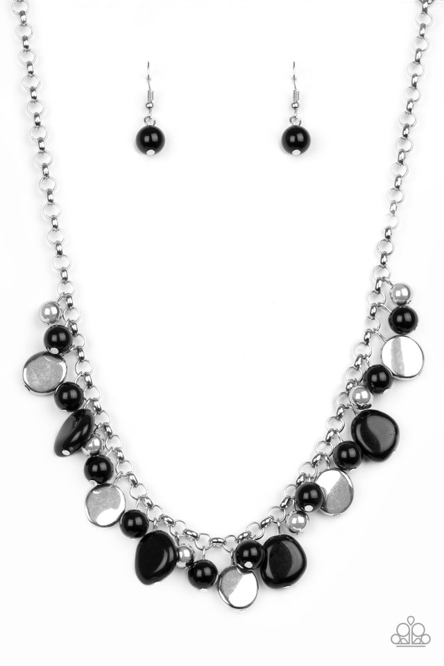 Flirtatious Florida Paparazzi Accessories Necklace with Earrings