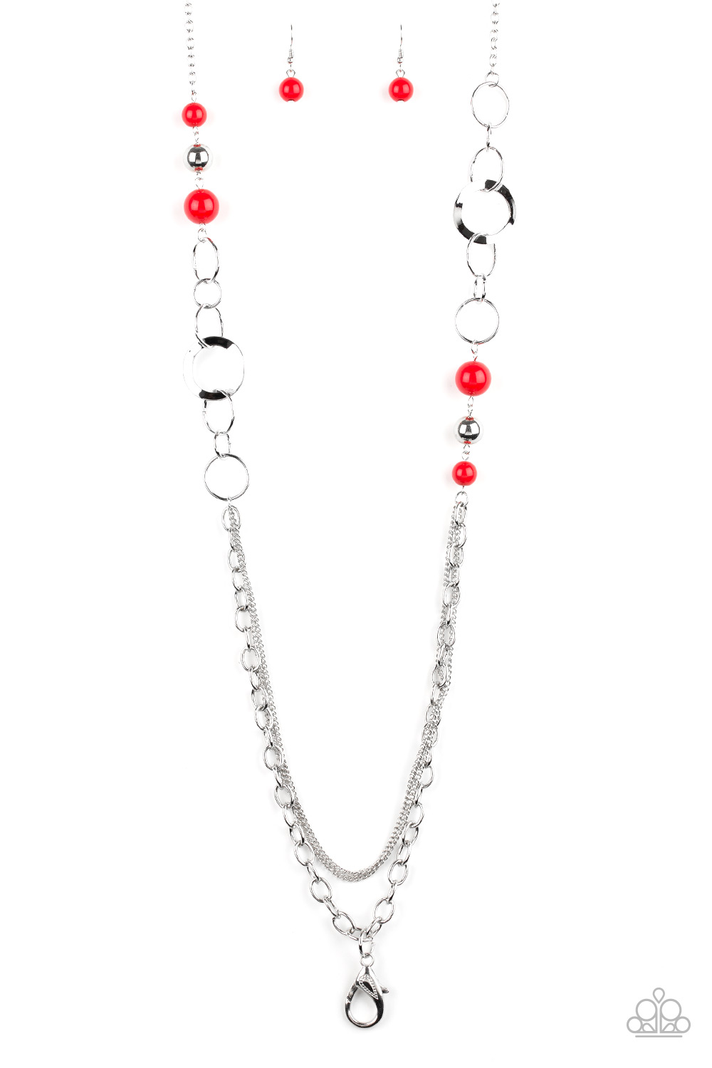 Modern Motley Paparazzi Accessories Lanyard with Earrings